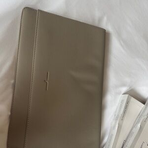 Tablet Folio Case in Taupe - Unbranded